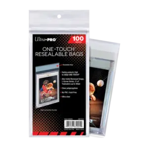 Ultra Pro ONE-TOUCH Resealable Bags, Fits up to 260PT