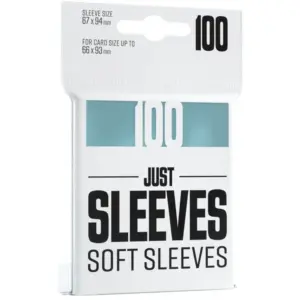 JUST SLEEVES - SOFT SLEEVES (100 SLEEVES)