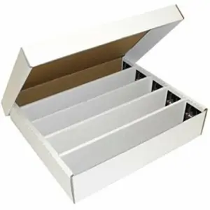 CARDBOX / FOLD-OUT BOX WITH LID FOR STORAGE OF 7.000 CARDS