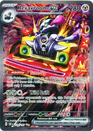 2023 Pokemon Obsidian Flames Revavroom ex Special Rare #224/197