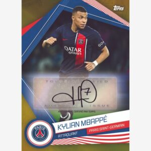 2023-24 TOPPS PARIS SAINT GERMAIN FAN SET (28 CARDS)