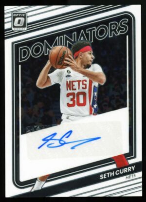 2022-23 Panini Donruss Optic Dominators Signatures /99 Seth Curry #DS-SCY Auto