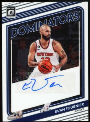 2022-23 Donruss Optic Dominators Signatures #29 Evan Fournier /99