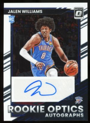 2022-23 Panini Jalen Williams Donruss Optic Rookie Optics Autographs /99 OKC Thunder