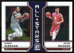 2022-23 Donruss Optic Basketball DeMar DeRozan & Devin Booker All Stars #4