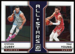 2022-23 DONRUSS OPTIC STEPHEN CURRY & TRAE YOUNG #2 ALL STARS