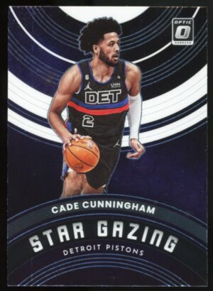 2022-23 Panini Donruss Optic Star Gazing Cade Cunningham #15