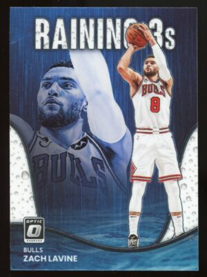 2022-23 Panini Donruss Optic Raining 3s Zach Lavine #6