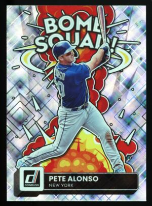 2022 Panini Donruss Pete Alonso Bomb Squad! Diamond #BS-7 New York Mets