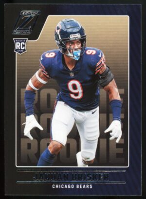 2022 PANINI ZENITH FOOTBALL JAQUAN BRISKER #186 BASE RC CHICAGO BEARS