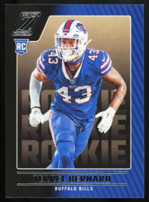 2022 Panini Zenith Retail Base Rookie Card #160 Terrel Bernard RC