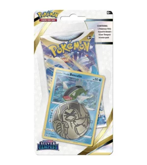 Pokemon Sword & Shield - Silver Tempest - Checklane Blister Basculin