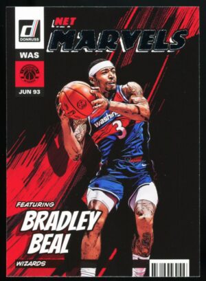 2022-23 NBA Donruss Net Marvels Bradley Beal #No.12 Washington Wizards
