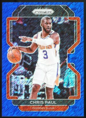 2021-22 Panini Prizm Blue Shimmer Prizm /30 Chris Paul #89