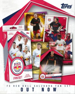 2023-24 TOPPS FC Red Bull Salzburg FAN SET (28 CARDS)