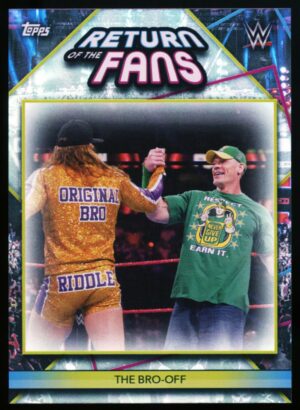 2021 Topps WWE Superstars (Return of the Fans) THE BRO-OFF