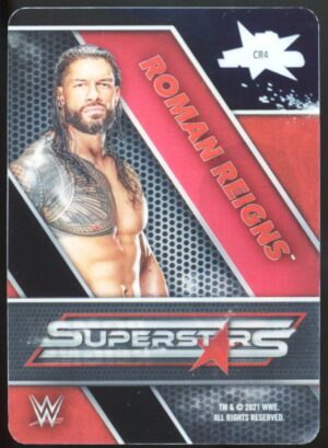 2021 Topps WWE Superstars Topps Crystal Roman Reigns #CR4