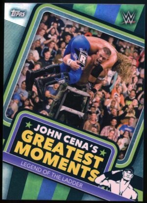 2021 Topps UK WWE Superstars Greatest Moments John Cena #JC2