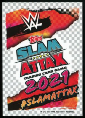2021 Topps Chrome WWE Slam Attax 25th Anniversary The Rock #119