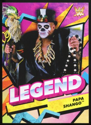 2021 Topps WWE Superstars Legend Papa Shango #157