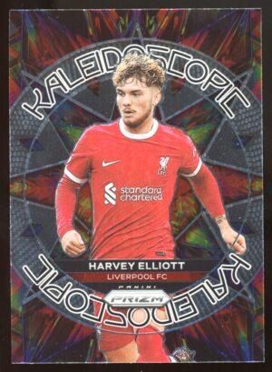 2023-24 Panini Prizm Premier League Kaleidoscopic Harvey Elliott #11