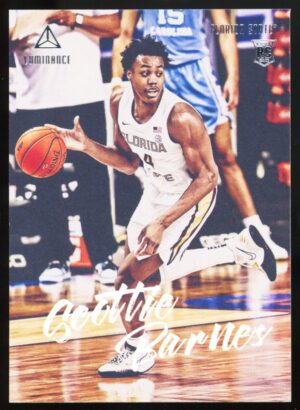 2021 Panini Chronicles Luminance Draft Pick Scottie Barnes #82 Rookie