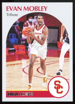 2021-22 Panini Chronicles Draft Picks Evan Mobley #52 Tribute Rookie