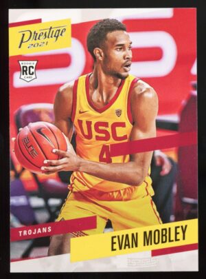 2021 Panini Chronicles Prestige Draft Picks Evan Mobley #370 Rookie