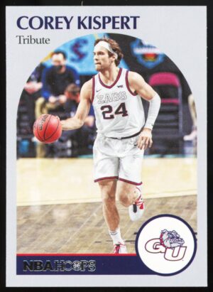 2021 Panini Chronicles Draft Picks Corey Kispert #58 Tribute Rookie