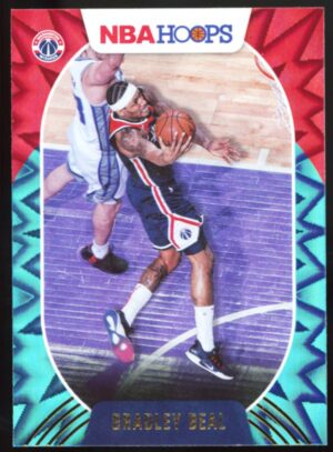 2020-21 Panini NBA Hoops Bradley Beal #42 Teal Explosion
