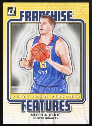 2020-21 Donruss Franchise Features Nikola Jokic #8