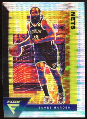 2020 Panini Flux 1st Serie – Pulsar Prizm James Harden #13