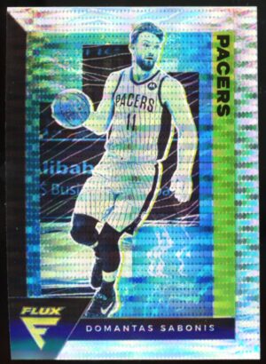 2020 Panini Flux 1st Serie – Pulsar Prizm Domantas Sabonis #68
