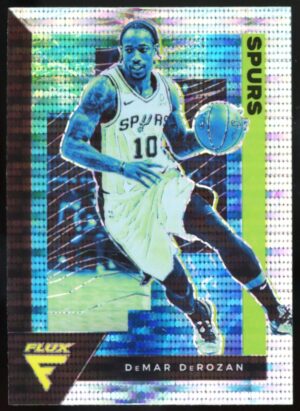 2020 Panini Flux 1st Serie – Pulsar Prizm DeMAR DeROZAN #160