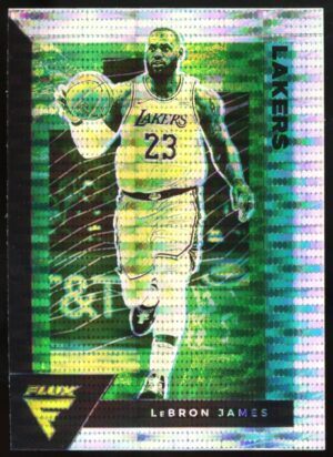 2020 Panini Flux 1st Serie – Pulsar Prizm LeBRON JAMES #79