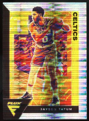 2020 Panini Flux 1st Serie – Pulsar Prizm Jayson Tatum #7