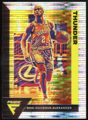 2020 Panini Flux 1st Serie – Pulsar Prizm Shai Gilgeous-Alexander #121