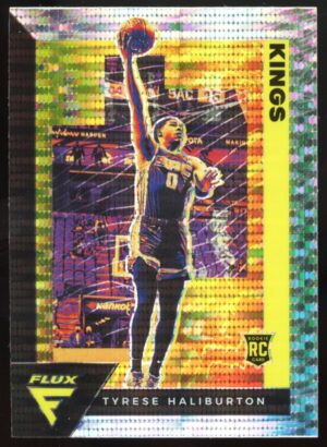 2020 Panini Flux 1st Serie – Pulsar Prizm Tyrese Haliburton #203 Rookie RC