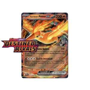 Pokémon Destined Rivals SV10: Team Rocket's Moltres ex Double Rare 031/182
