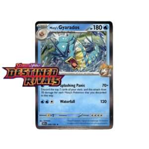 Pokémon Destined Rivals SV10: Misty's Gyarados Rare 049/182