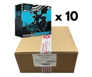 Pokémon TCG: Scarlet & Violet 10.5 – Black Bolt Elite Trainer Box Sealed Case (10 Bokse)