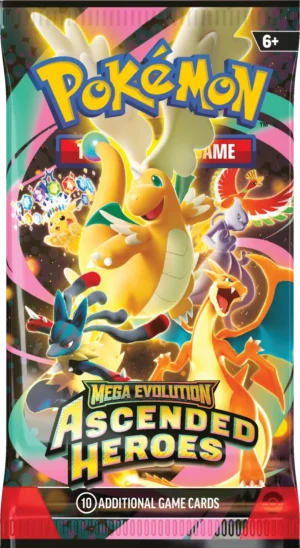 Pokémon TCG: Mega Evolution – Ascended Heroes Booster Pack (1 pakke)