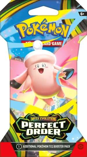 Pokémon TCG: Mega Evolution – Perfect Order Sleeved Booster – Blissey – EN