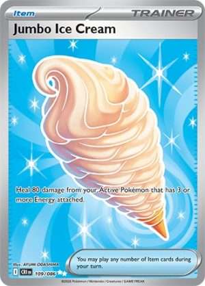 Pokemon TCG: Mega Evolution - Chaos Rising - Jumbo Ice Cream - 149/086 - Ultra Rare