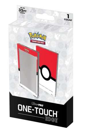 Ultra Pro Pokémon UV ONE-TOUCH Edge – Poké Ball Magnetic Card Holder (35PT)