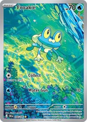 Pokemon TCG: Mega Evolution – Chaos Rising – Froakie – 088/086 – Illustration Rare