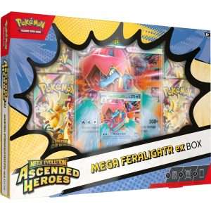 Pokémon TCG: Mega Evolution – Ascended Heroes Mega Feraligatr ex Box