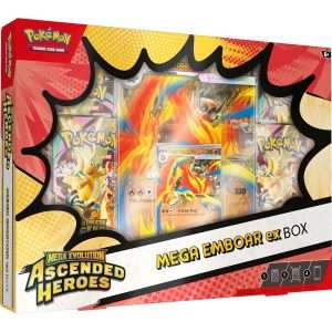 Pokémon TCG: Mega Evolution – Ascended Heroes Mega Emboar ex Box 🇬🇧