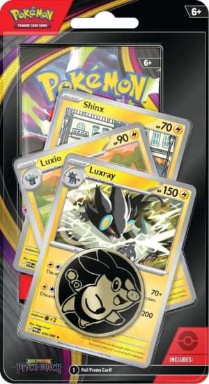 Pokémon TCG: ME05 Pitch Black Premium Checklane Blister [Luxray Line] (1 stk.) 🇬🇧