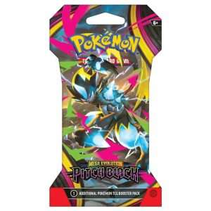 Pokémon TCG: ME05 Pitch Black Sleeved Booster – Mega Zeraora ex (1 pakke) 🇬🇧